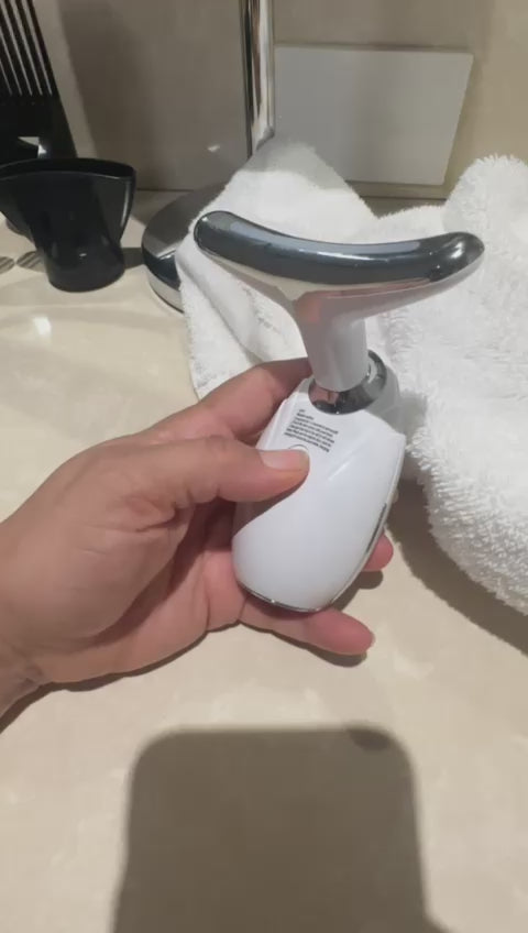 ● Dispositivo LED para levantar la cara y el cuello, Rejuvenece tu piel desde casa