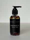 Aceite corporal de rosa