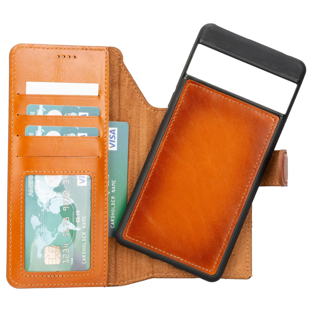 Sheridan Detachable Leather Google Pixel 8 Pro Wallet Case