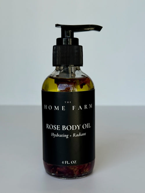 Aceite corporal de rosa